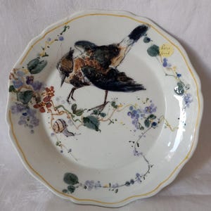Rare Creil and Montereau plate