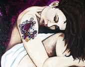 Dreamscapes and Hesitations - Original Acrylic Painting