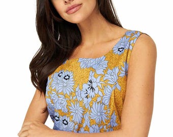 pima cotton tank dress Women's Organic Pima Cotton Tank Dress White / M