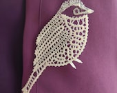 Springful birdfulness: bobbin lace instant pdf download pattern (Includes Video of the Making Process)