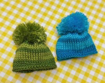 Knitted Miniature Hats