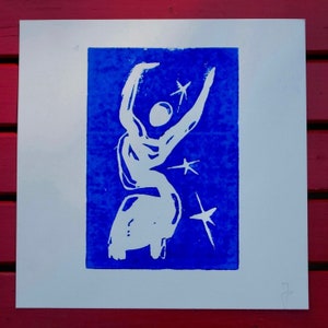 kaart ‘dans in de nacht’