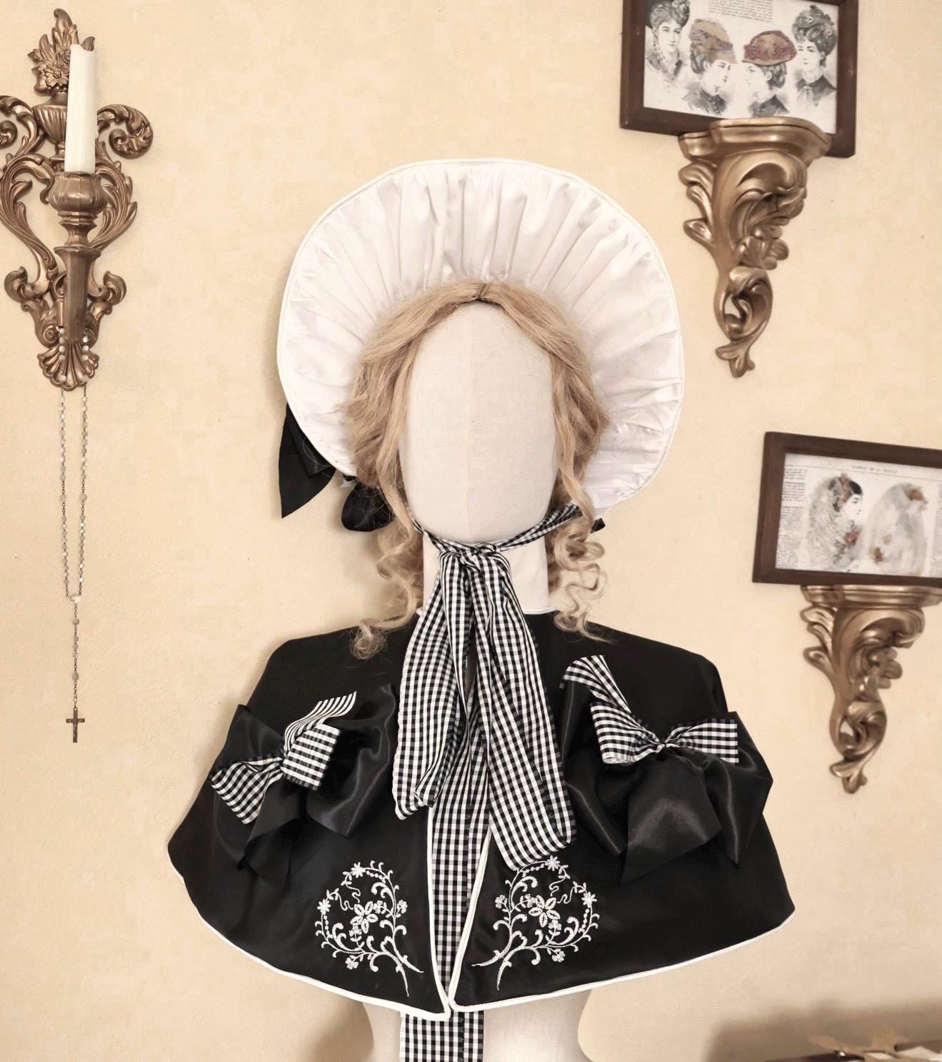 rn　Bonet et Bonet Geraldine Vintage Girls Vintage Bonnet I Feltman Brothers