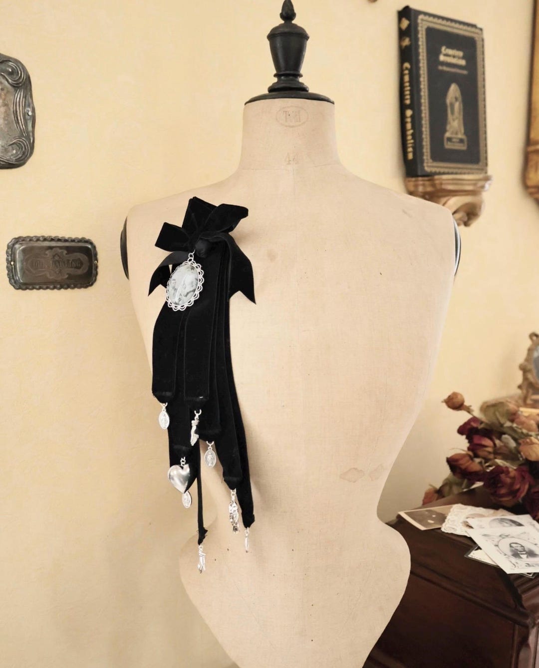 Victorian Mourning Ribbons 19th Century Victorian Era Goth Gothic ...
