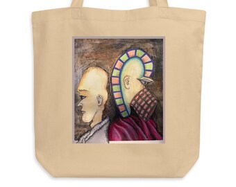 Eco Tote Bag: Odd Couple