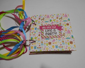 Birthday Girl Mini Chipboard Album