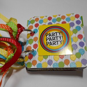 Birthday Mini Scrapbook
