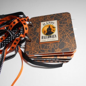 Halloween Mini Scrapbook Album