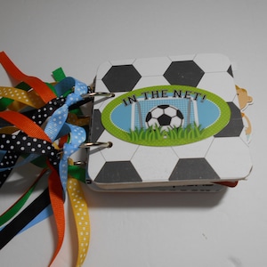 Soccer Mini Scrapbook