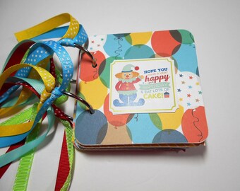 Birthday Mini Scrapbook