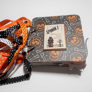 Halloween Mini Scrapbook Album