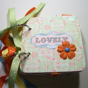Friends Mini Album, Friends Scrapbook, Chipboard Album, Premade Album, 4x4, Friends Mini Album, Photo Album, Friends Gift, Friends