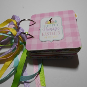 Easter Mini Scrapbook Album, Easter Mini Album, Easter Scrapbook Album, Easter Scrapbook, Easter Photo Album, Easter brag book,