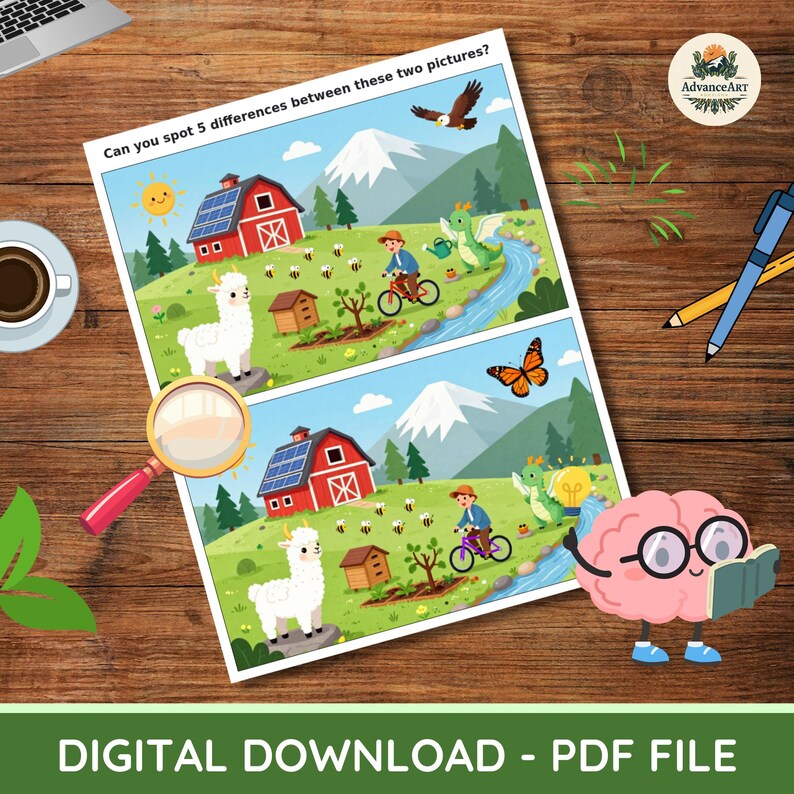 Earth Day Activity Book for Kids | Nature Puzzles, Eco Games (digital ...