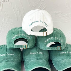 Embroidered Camp Bachelorette Hat | Personalized Bachelorette Party Hats | Bridal Party Gifts | Bridal Shower Gift | Bridesmaid Gifts