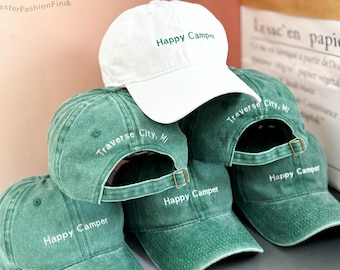Embroidered Camp Bachelorette Hat | Personalized Bachelorette Party Hats | Bridal Party Gifts | Bridal Shower Gift | Bridesmaid Gifts