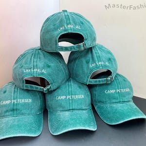 Embroidered Camp Bachelorette Hat | Personalized Bachelorette Party Hats | Bridal Party Gifts | Bridal Shower Gift | Bridesmaid Gifts