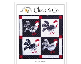 Chicken Quilt Pattern, Cluck & Co.