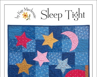 Bedtime Quilt Pattern, Sleep Tight