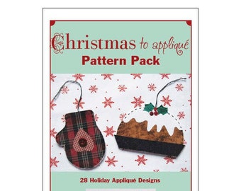 Christmas to Appliqué Pattern Pack