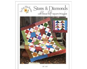 Stars & Diamonds Quilt Pattern