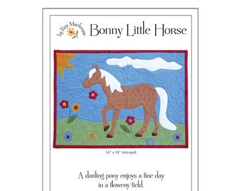 Little Horse  or Pony Mini-Quilt Pattern