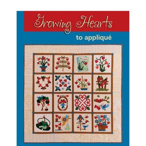 Heart Appliqué Book, Heart Quilt Patterns