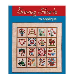 Heart Appliqué Book, Heart Quilt Patterns