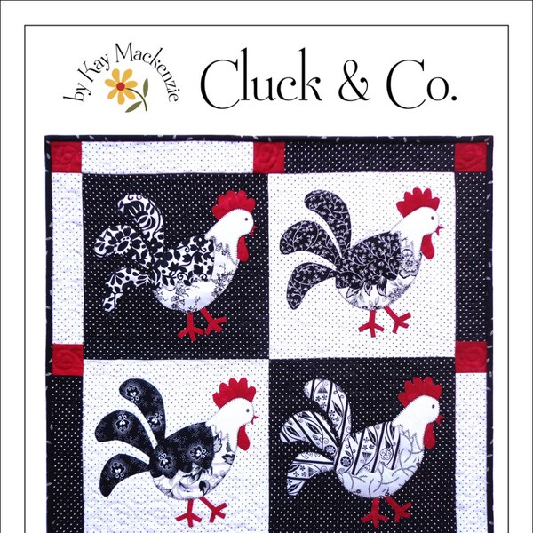Chicken Quilt Pattern Etsy
