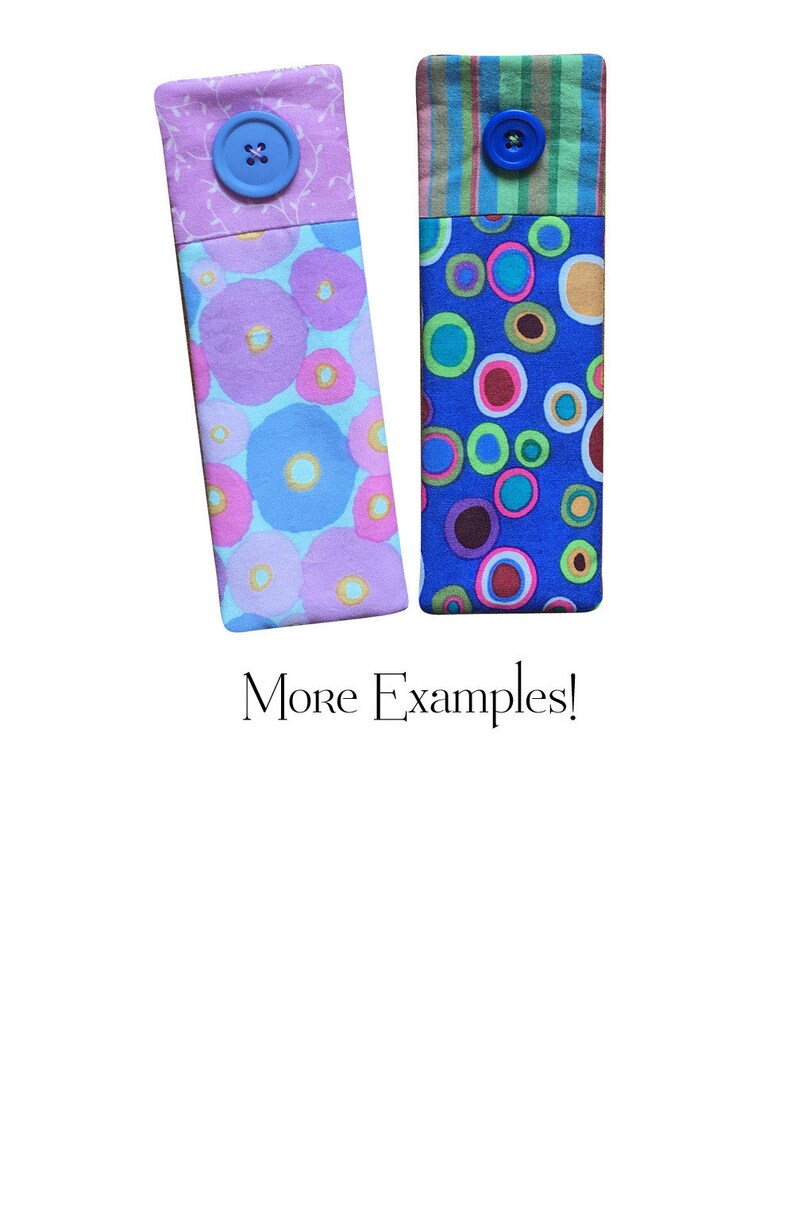 Two more project examples in bright colors.