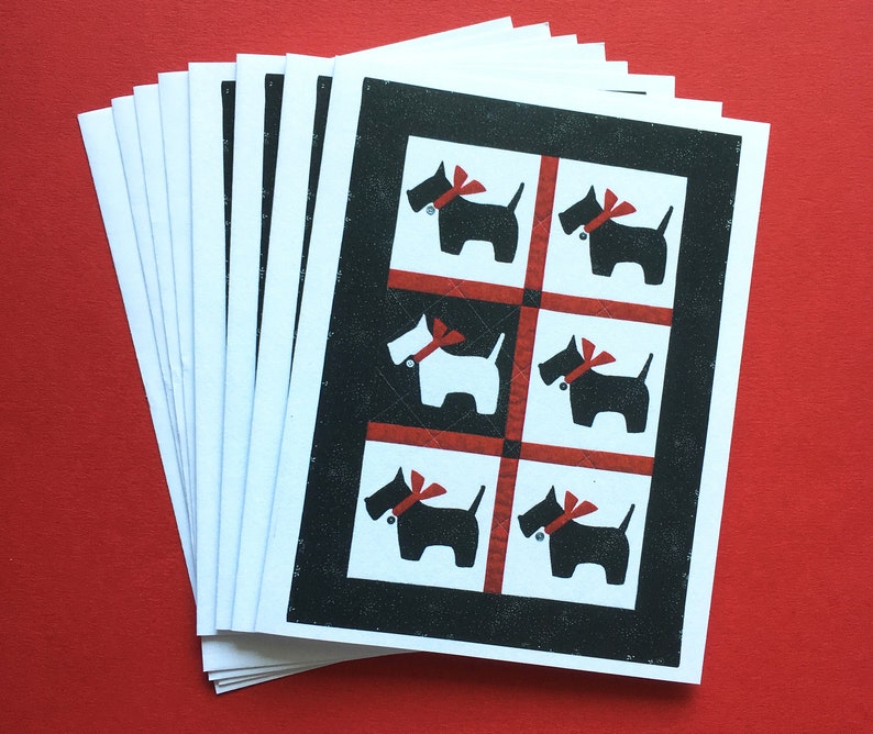 Scotty Dog Notecards