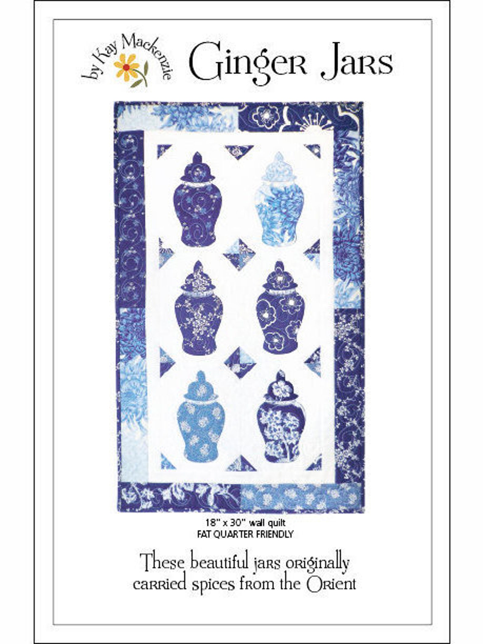 Ginger Jars Quilt Pattern Etsy