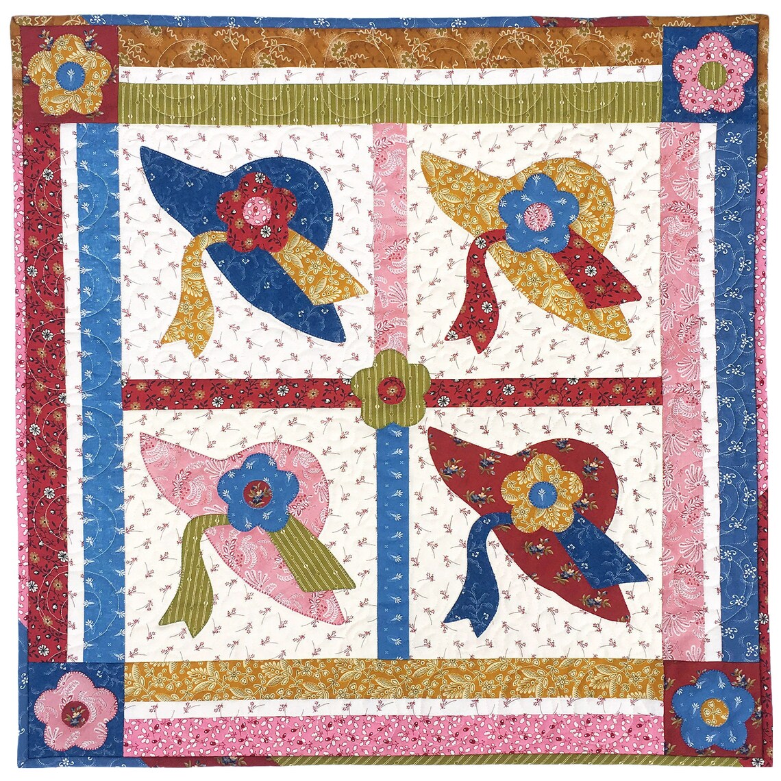 Hats Quilt Pattern, More Than One Hat Etsy