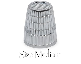 Quilting Thimble from Dritz, Size Medium