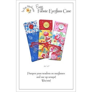 Easy Fabric Eyeglass Case Pattern image 1