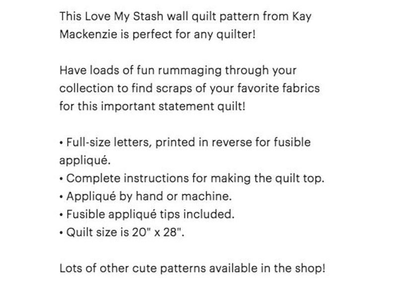 Love My Stash Quilt Pattern image 5