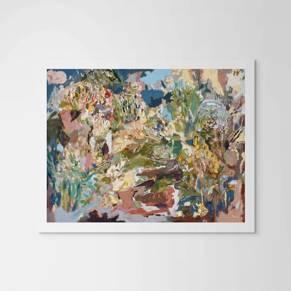 Fine Art Print • Bright Thickets • Oil Painting Reproduction