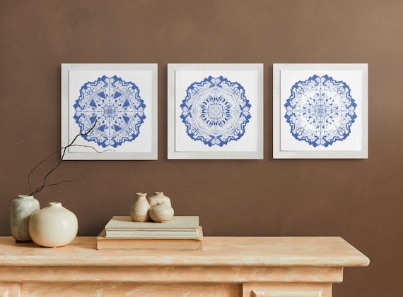 Series of Nordic Prints • Framed • White Oak