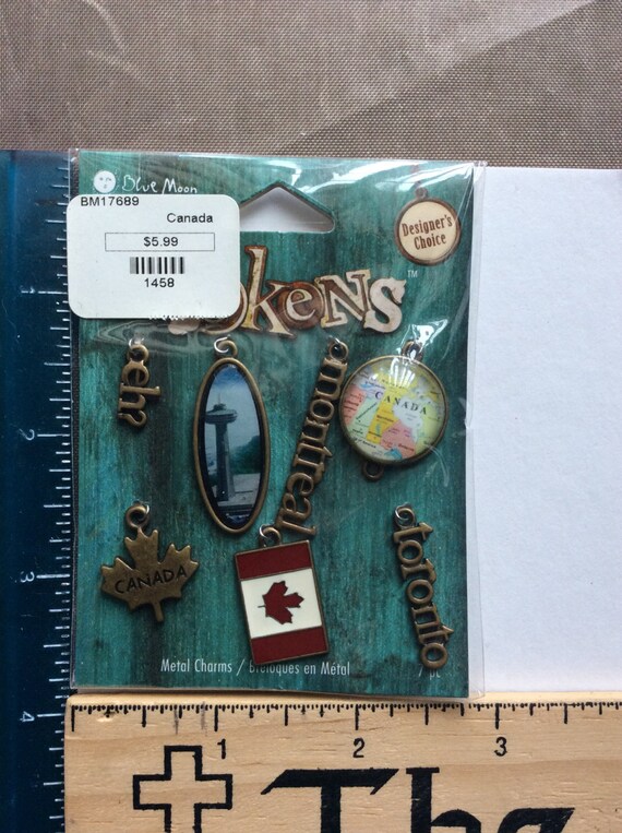 Blue Moon Tokens Pendants Charm Holder Pin Jewelry Making Designer/'s Choice