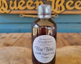 Fire Tonic  Honey Vinegar Oxymel 4oz