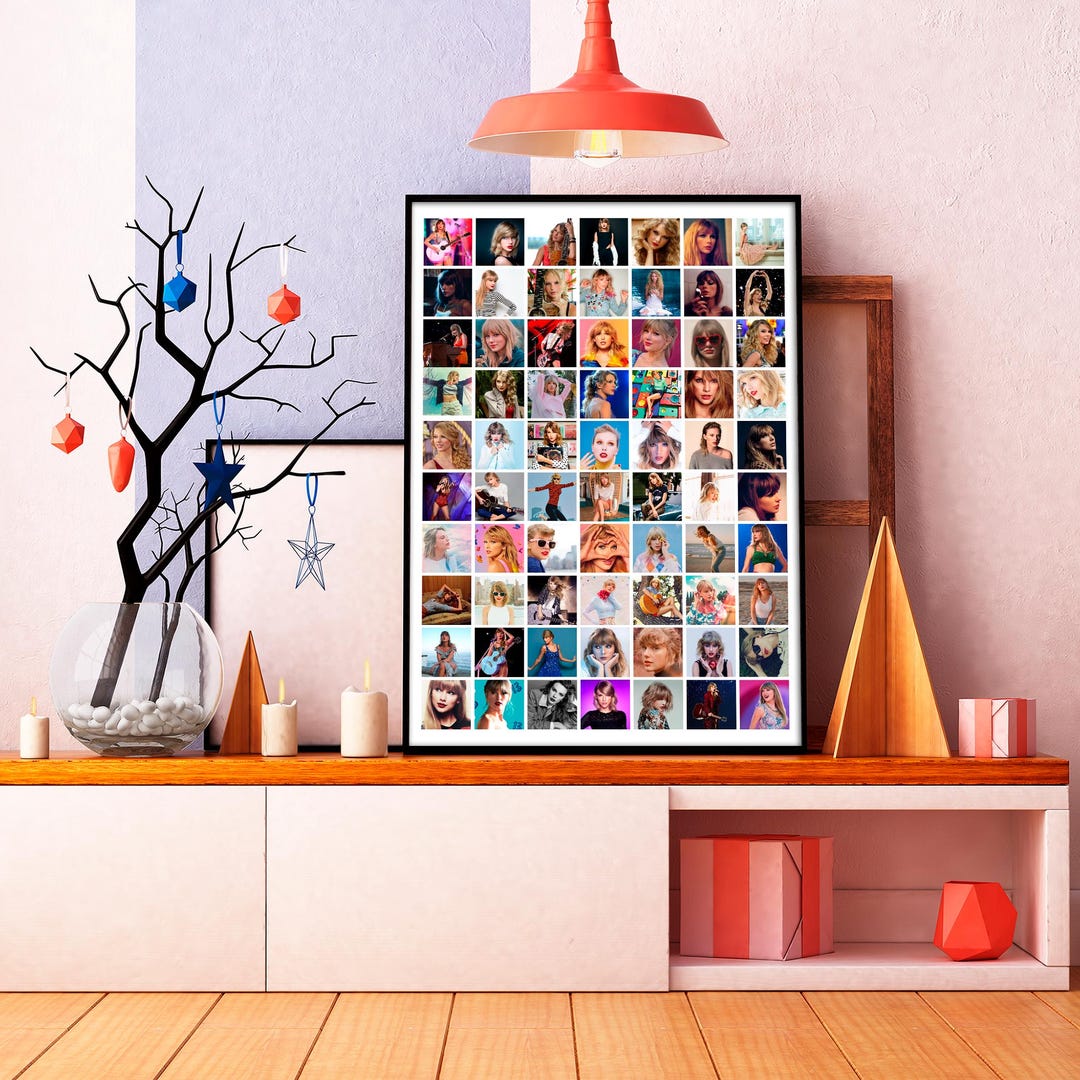 Taylor Swift Printable 2 Digital Posters PDF Download Etsy