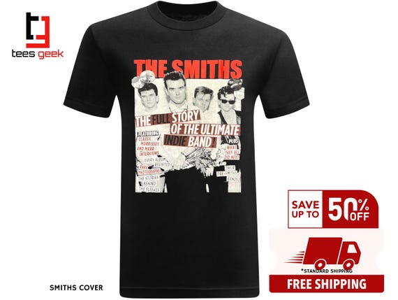 Tees Geek the Smiths Classic Rock Band Men s T shirt Etsy