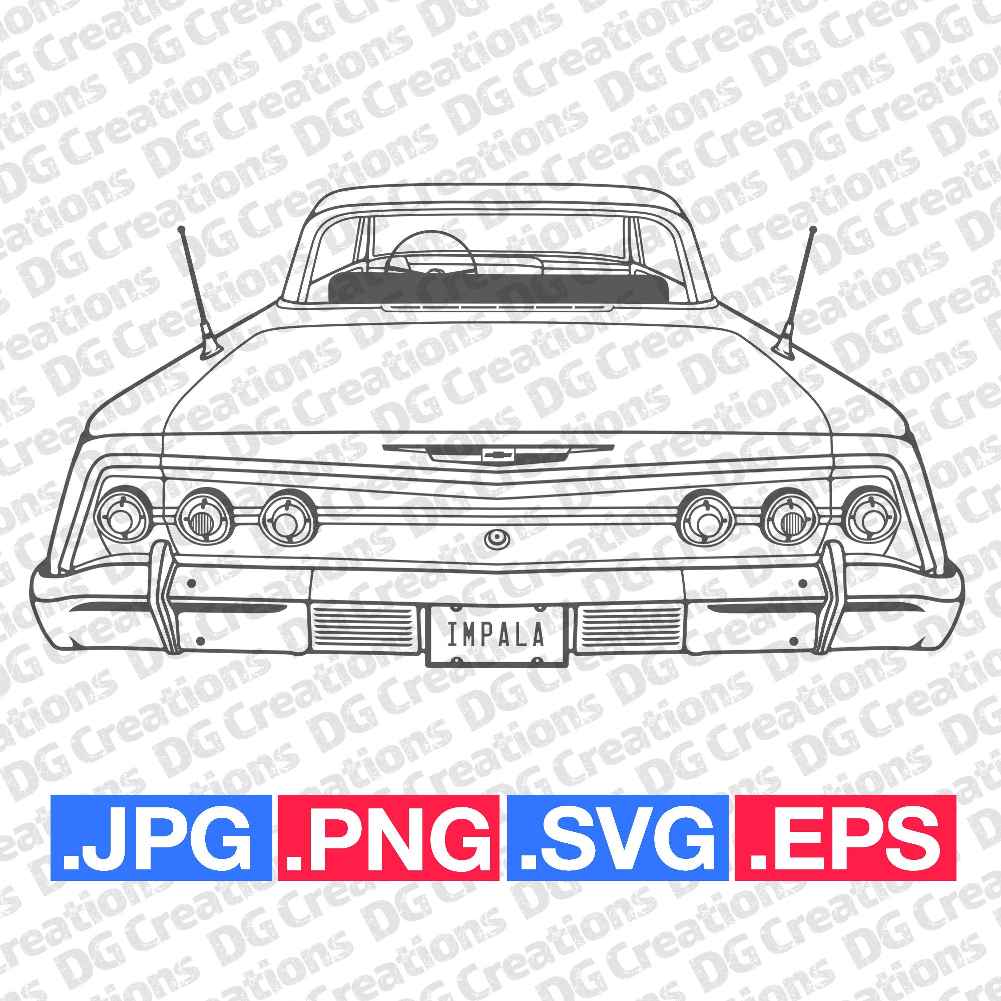 1962 impala lowrider - Etsy 日本