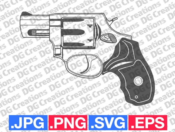 38 Special Revolver Pistole SVG Clip Art Grafik Sofort - Etsy Schweiz