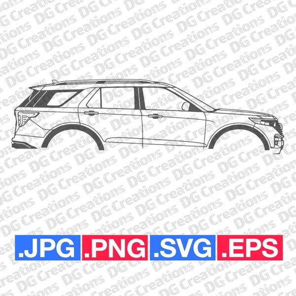 Ford Explorer Graphic - Etsy