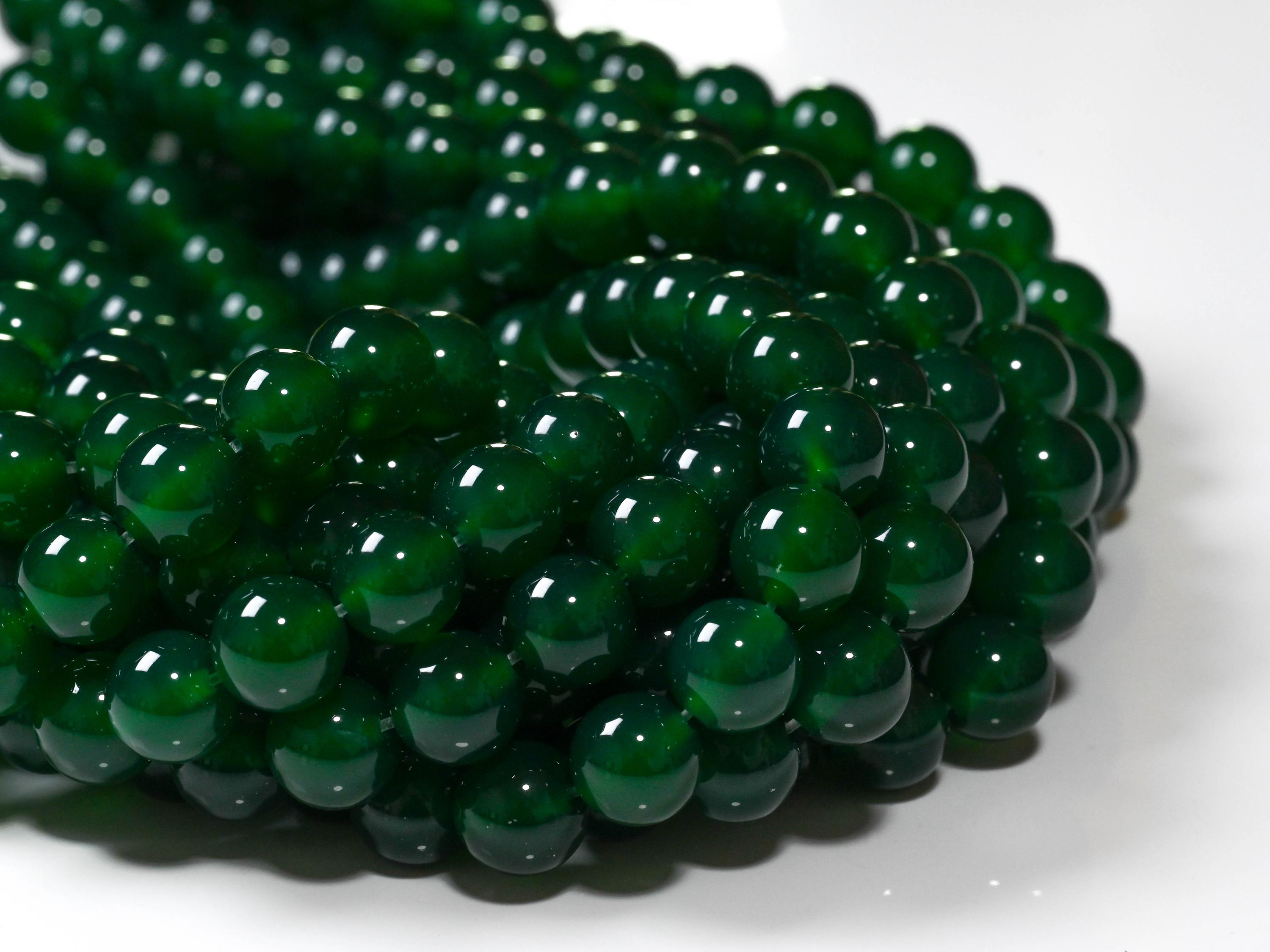 Green Beads - Etsy