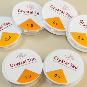 Elastic Round Strong Beading Clear Crystal Stretchy Thread Cord String for Jewelry Craft Making 0.4mm/0.5mm/0.6mm/0.7mm/0.8mm/1.0mm
