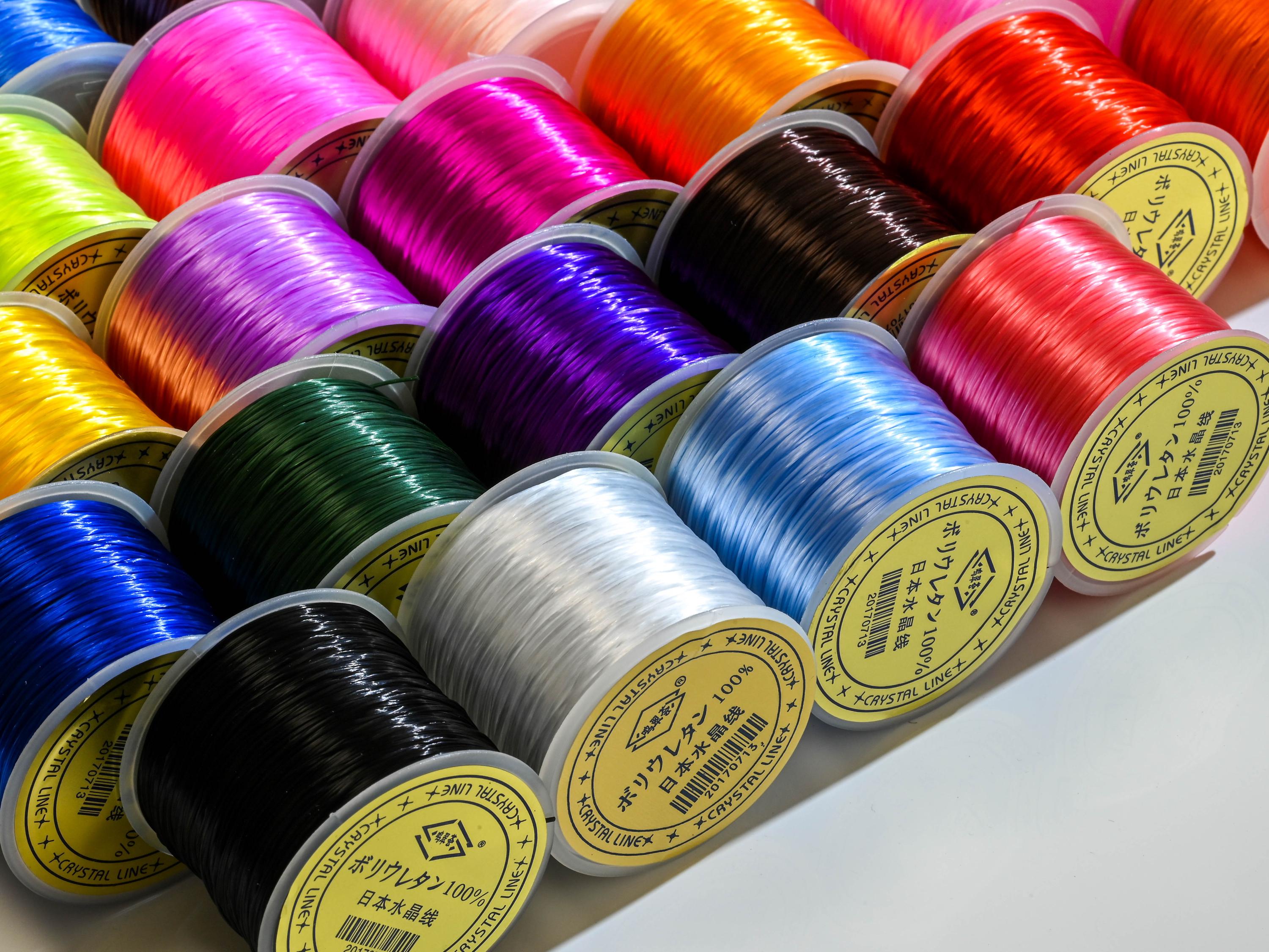 60m/roll 0.5mm High Quality Japan Import Elastic Cord Crystal String ...