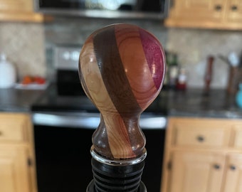 Exotic and other wood Wine Bottle Stopper