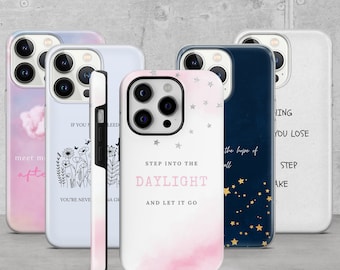 TTPD Phone Case Swift Tough Cover for iPhone 16e, 16 Pro Max, 15, 14, Google Pixel 9A, 8, 7, Samsung Galaxy S25 Edge, S24 FE, S23, A56, A26